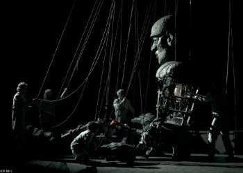 Frankenstein, un spectacle du metteur en scène allemand Jan-Christoph Gockel, au Théâtre National Wallonie-Bruxelles