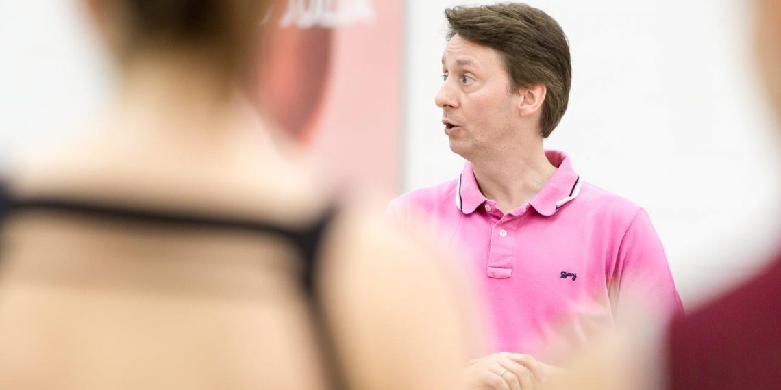 Ballettprobe Jean-François Boisnon, Irmina Kopaczynska und Mélissa Ligurgo© Ballett Zürich