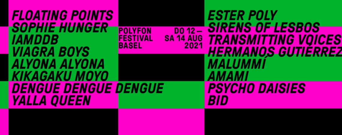 Das Polyfon Festival Basel findet vom 12. – 14. August 2021 statt