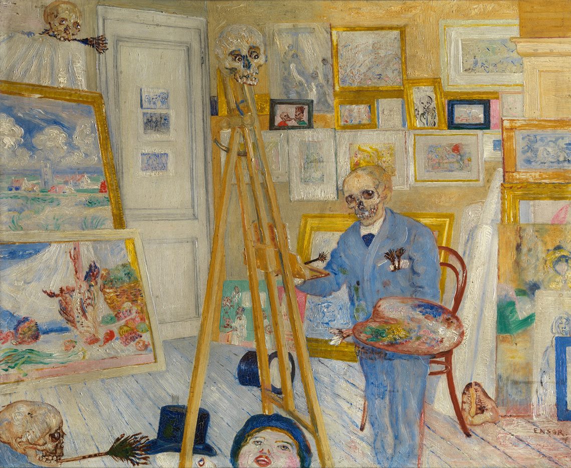 Ausstellung James Ensor in der Kunsthalle Mannheim szenik