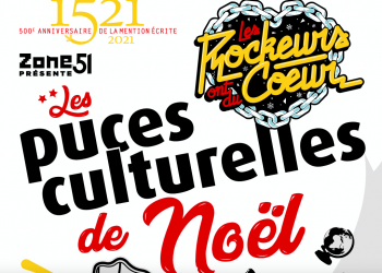 Zone51 présente « Les puces culturelles de Noël »