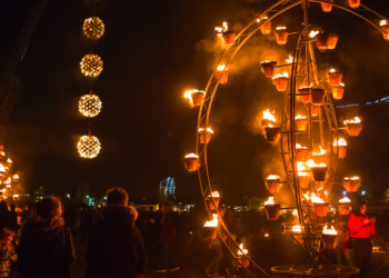 Festival Die Insel feiert: Ein riesiges Picknick am 21. Mai auf der Rheininsel (Vogelgrun)