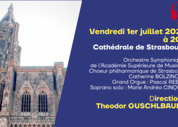 Concert pour les 120 ans de la Société des Amis de la Cathédrale de Strasbourg