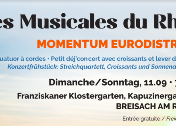 Momentum Eurodistrict : Petit-déjeuner-concert gratuit « croissants et lever de soleil »