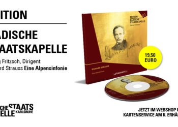 BADISCHE STAATSKAPELLE veröffentlicht CD-Aufnahme mit Werken von Richard Strauss