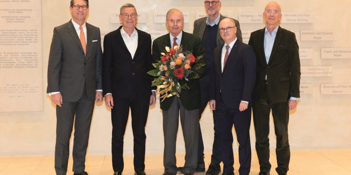 Richard Kriegbaum ist neuer Vorsitzender des Stiftungsrats im Festspielhaus Baden-Baden