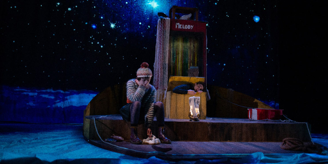 Mélody et le capitaine