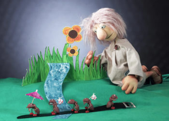 Der Riese Rick macht sich schick