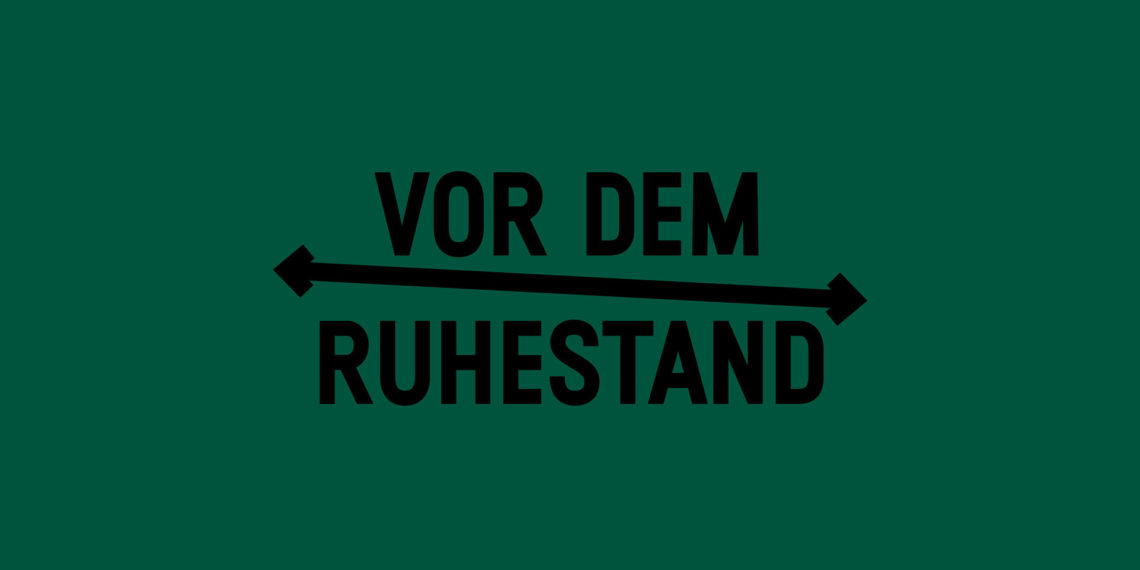 Vor dem Ruhestand