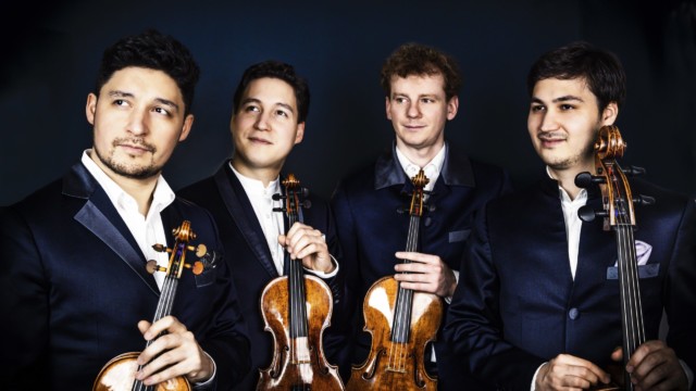 Portrait Schumann Quartett, Photo: Eva Maria Richter