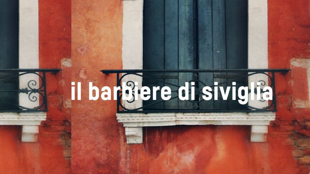 Il barbiere di Siviglia