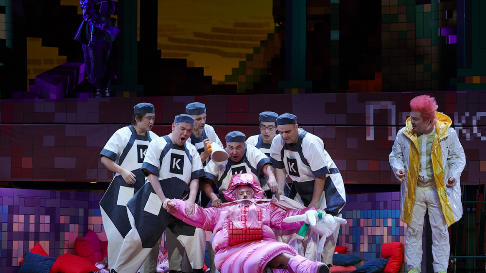 Die Liebe zu drei Orangen